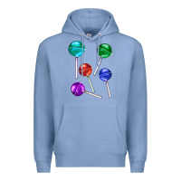 Colony Blue lollipops Premium Hoodie - AdoDesignShop