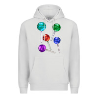 Dove Grey lollipops Premium Hoodie - AdoDesignShop