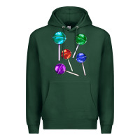 Sports Green lollipops Premium Hoodie - AdoDesignShop