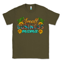 Army Green small business mama Classic Tee - HRA Design Shop