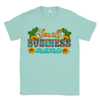 Seafoam small business mama Classic Tee - HRA Design Shop