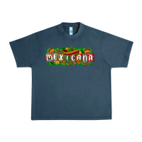 Midnight Navy Mexicana Urban Heavy Tee - texasbilliewilder