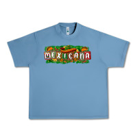 Pebble Blue Mexicana Urban Heavy Tee - texasbilliewilder