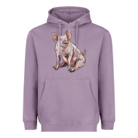 American Yorkshire Pig Heavyweight Hoodie | Teevron