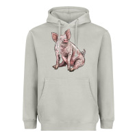 Moon Dust american yorkshire pig Heavyweight Hoodie - LillyAllenDesigns