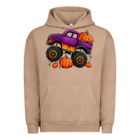 Pigment Burro halloween jack o lantern monster truck Urban Hoodie - Jasminsmagicworld