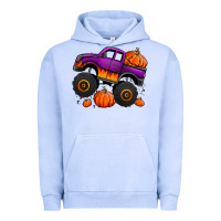Pigment Grape Ice halloween jack o lantern monster truck Urban Hoodie - Jasminsmagicworld
