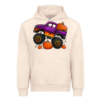 Sandshell halloween jack o lantern monster truck Urban Hoodie - Jasminsmagicworld