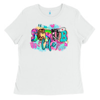 White scrub life Ladies Tee - AdoDesignShop