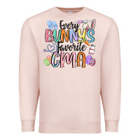 Pale Pink every bunnys favorite cma Premium Sweatshirt - MaliasSmallBusiness