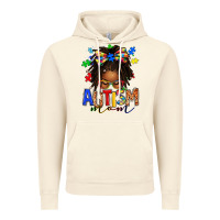 Vintage Artic autism mom afro locs messy bun Vintage Hoodie - texasbilliewilder