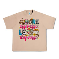 Burro more espresso less depresso Urban Heavy Tee - Zillion Design Studio
