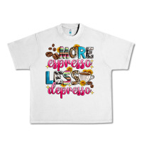 More Espresso Less Depresso Urban Heavy Tee | Teevron