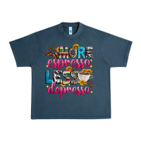 Midnight Navy more espresso less depresso Urban Heavy Tee - Zillion Design Studio