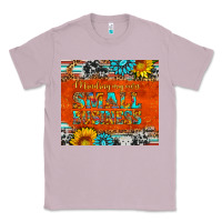 Lilac minding my own small business Classic Tee - HRA Design Shop