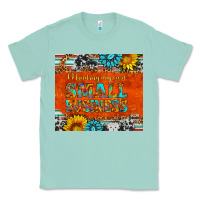 Seafoam minding my own small business Classic Tee - HRA Design Shop