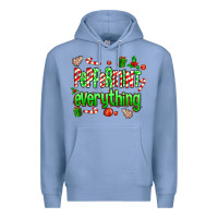 Colony Blue Peppermint Everything Premium Hoodie - MaliasSmallBusiness