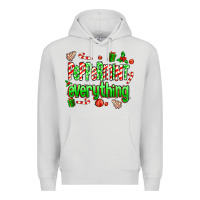 Dove Grey Peppermint Everything Premium Hoodie - MaliasSmallBusiness