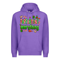 Purple Peppermint Everything Premium Hoodie - MaliasSmallBusiness