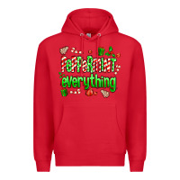 Red Peppermint Everything Premium Hoodie - MaliasSmallBusiness