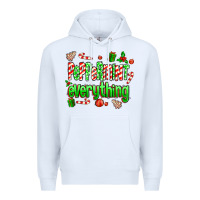 White Peppermint Everything Premium Hoodie - MaliasSmallBusiness