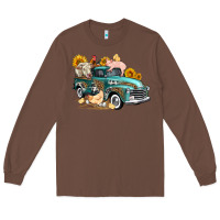 Chestnut western farm truck coop animals farm animals Long Sleeve Tee - FaDigitalArtStudio