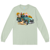 Matcha western farm truck coop animals farm animals Long Sleeve Tee - FaDigitalArtStudio