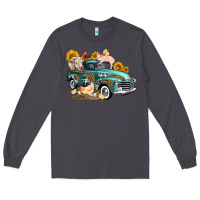 Smoke western farm truck coop animals farm animals Long Sleeve Tee - FaDigitalArtStudio