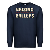 Navy raising ballers Premium Sweatshirt - MaliasSmallBusiness