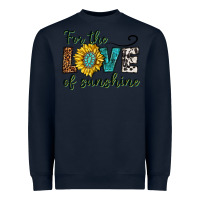 Navy for the love of sunshine Heavyweight Sweatshirt - texasbilliewilder