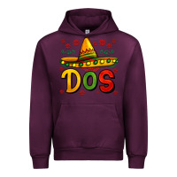 Mauve Wine dos my second mexican birthday Urban Hoodie - Jasminsmagicworld