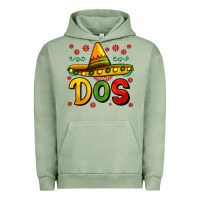 Pigment Oil Green dos my second mexican birthday Urban Hoodie - Jasminsmagicworld