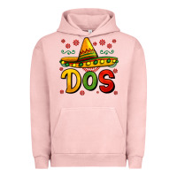 Pigment Salmon dos my second mexican birthday Urban Hoodie - Jasminsmagicworld