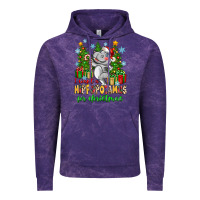 Cloud Purple i want a hippopotamus for christmas Vintage Hoodie - Zillion Design Studio