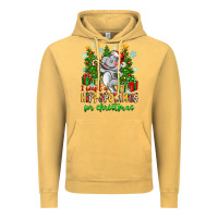 Vintage Mustard i want a hippopotamus for christmas Vintage Hoodie - Zillion Design Studio