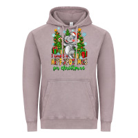 Vintage Zinc i want a hippopotamus for christmas Vintage Hoodie - Zillion Design Studio