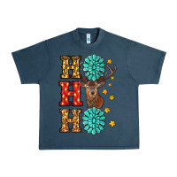 Midnight Navy christmas ho ho ho Urban Heavy Tee - RanaPortraitStore