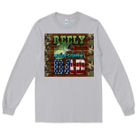 Moon Dust reely awesome dad Long Sleeve Tee - HRA Design Shop