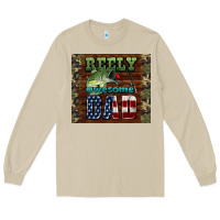 Mushroom reely awesome dad Long Sleeve Tee - HRA Design Shop