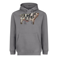 Storm Spotted Pig Heavyweight Hoodie - LillyAllenDesigns