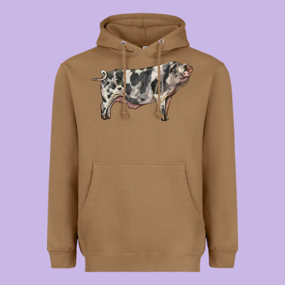 Spotted Pig Heavyweight Hoodie Designed By Lillyallendesigns