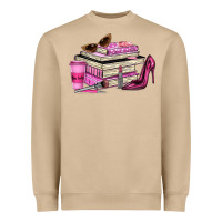 Mushroom girl boss lady Heavyweight Sweatshirt - texasbilliewilder