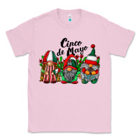 Bubblegum Pink cinco de mayo mexican flag gnomes Classic Tee - RacoonDesign