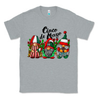 Heather Grey cinco de mayo mexican flag gnomes Classic Tee - RacoonDesign