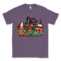 Lavender cinco de mayo mexican flag gnomes Classic Tee - RacoonDesign