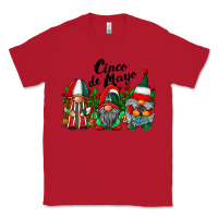 Red cinco de mayo mexican flag gnomes Classic Tee - RacoonDesign