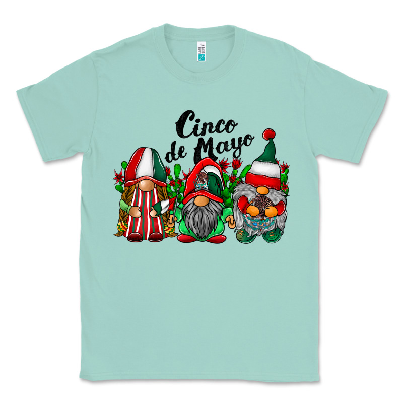Cinco De Mayo Mexican Flag Gnomes Classic Tee by RacoonDesign | Teevron