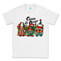 White cinco de mayo mexican flag gnomes Classic Tee - RacoonDesign