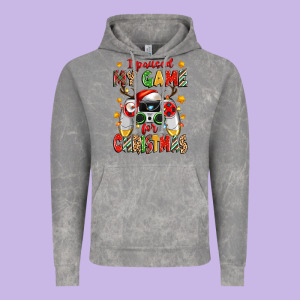I Paused My Game For Christmas Vintage Hoodie Designed By Zillion Design Studio