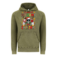 Vintage Olive i paused my game for christmas Vintage Hoodie - Zillion Design Studio
